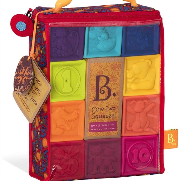 B. Toys Baby Blocks Numbers Colors Animals